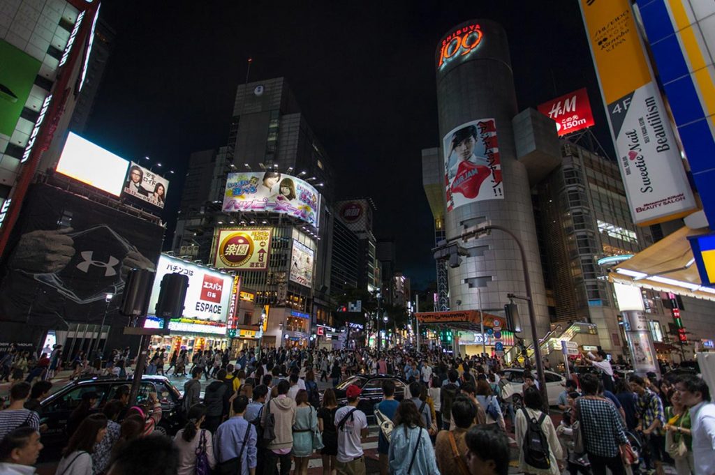 Shopping in Tokyo Shibuya 109