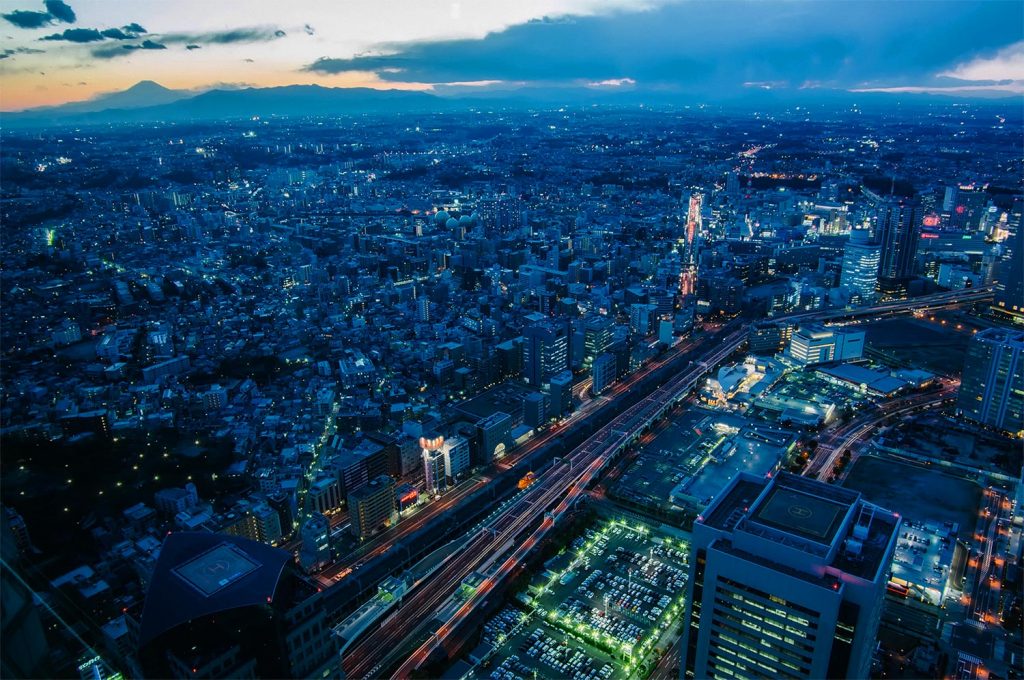 Things to do in Yokohama Sky Garden at night