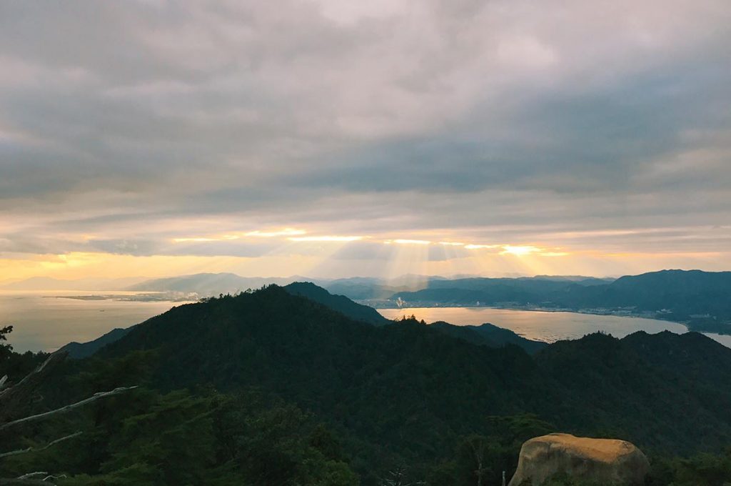 Miyajima Island Mt Misen Sunset