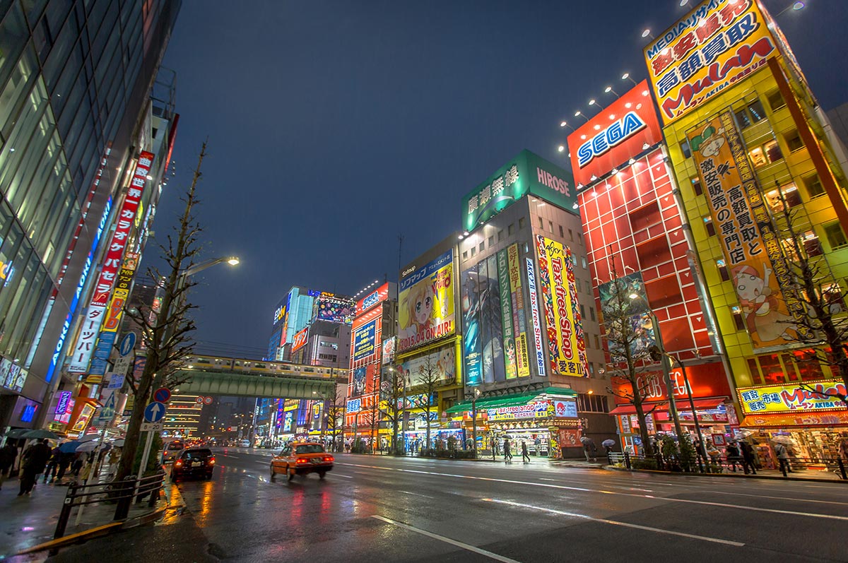 Akihabara Tokyo Night