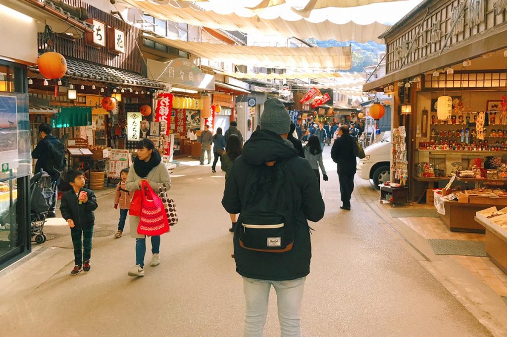 Miyajima Island Omotesando Street