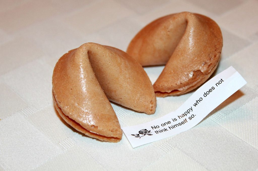 Japanese Food Facts Fortune Cookie