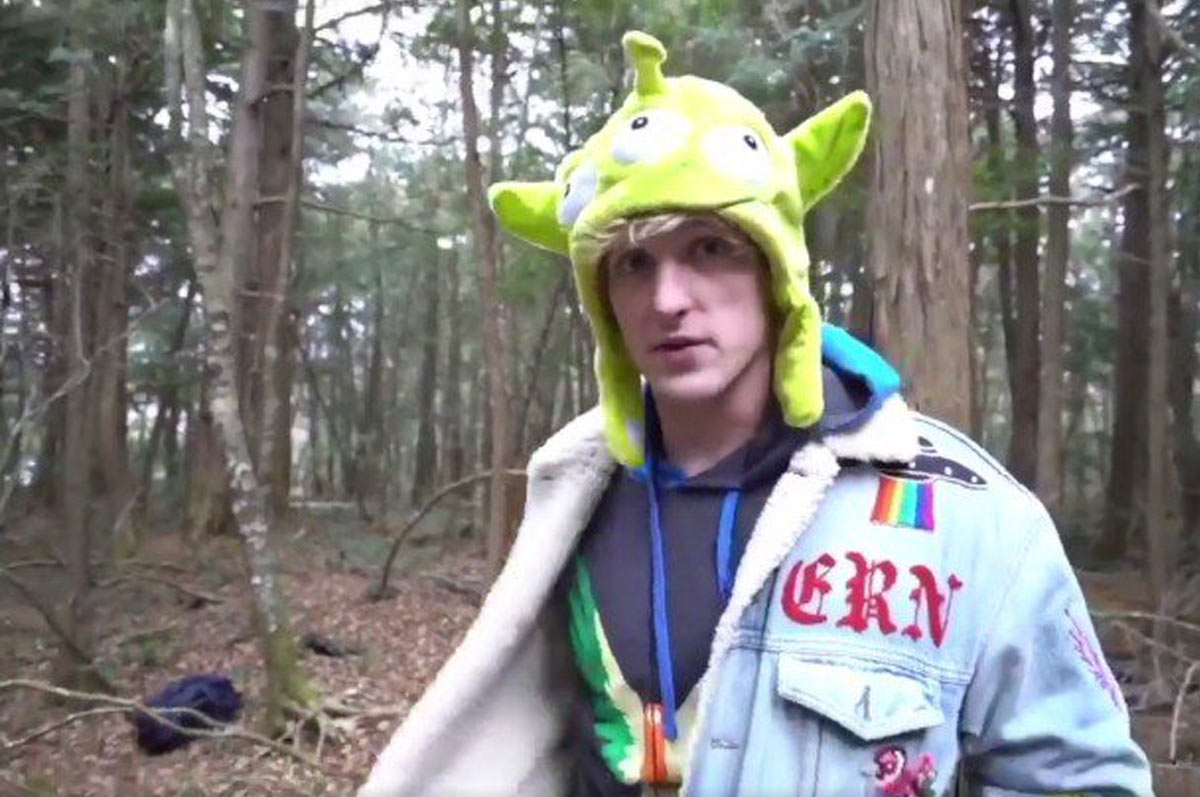 Haunted Forest in Japan Logan Paul. 