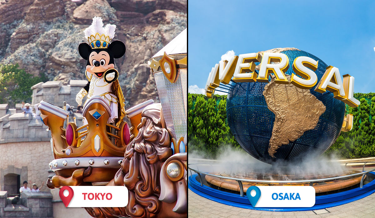 Tokyo vs Osaka Activities and Entertainment