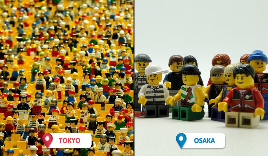 Tokyo vs Osaka Expat Communities