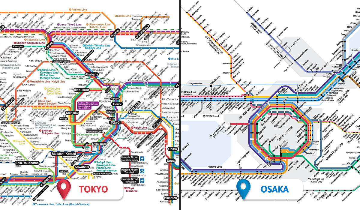 How to use JR Pass in downtown Osaka. Find how much you can use Japan Rail Pass in Osaka