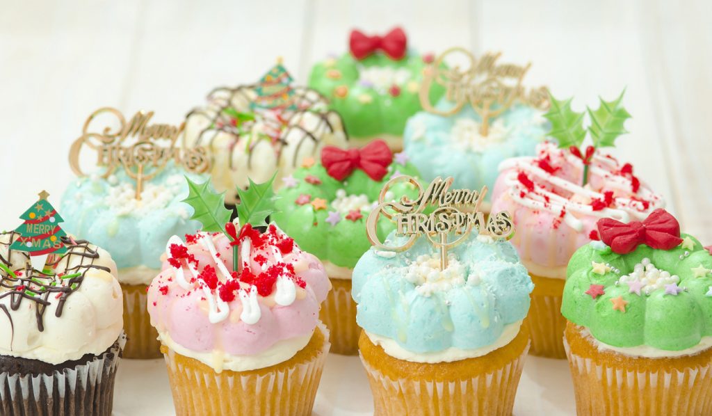 Christmas limited edition Japan Cupcakes