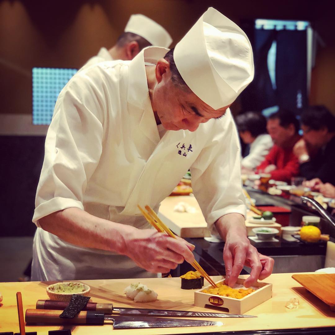 Kyubey sushi tokyo