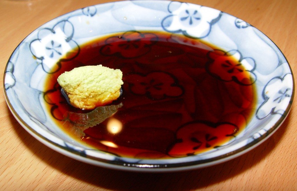 wasabi soy sauce