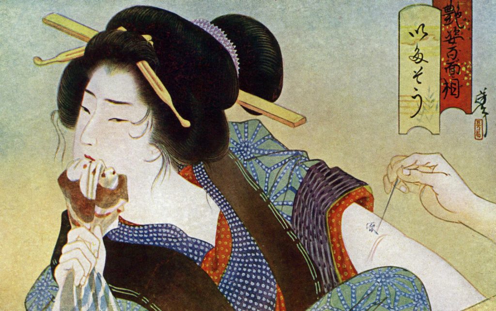 tattoos edo period japan