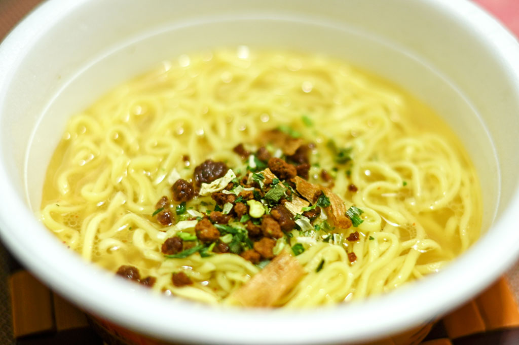 Santora Oshima Miso Ramen with "Soup"